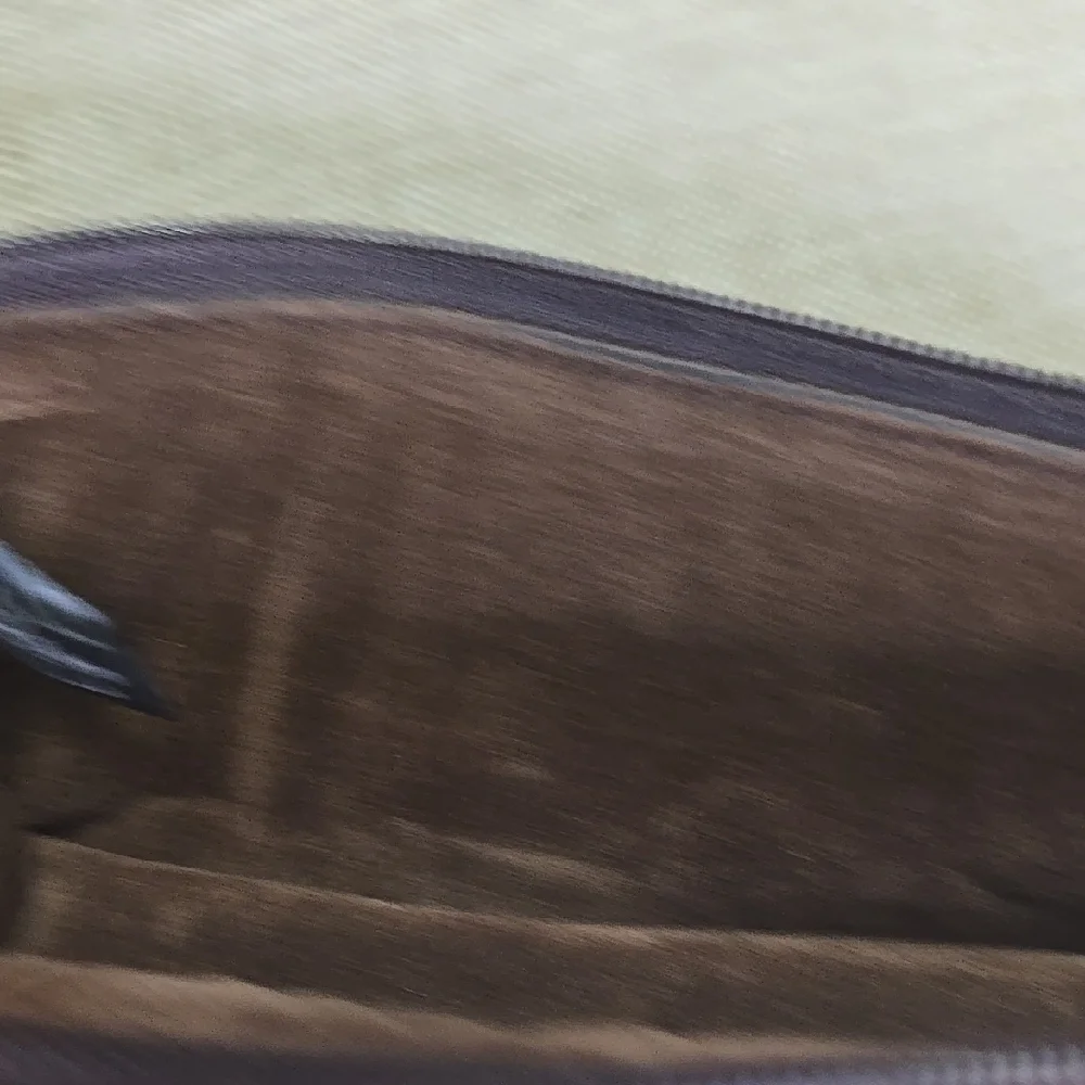 Brighton Brown Croc Embossed Leather Jewelry Case
